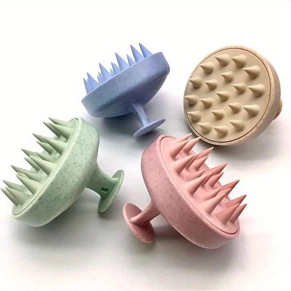 Lunivay Silicone Shampoo Brush | Eco-Friendly Scalp Massage Brush