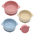 Lunivay Silicone Baby Bowl Set | BPA-Free Suction Bowls with Lids