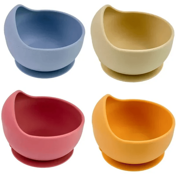 Lunivay Silicone Baby Suction Bowl | Non-Slip & BPA-Free Feeding
