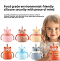 Lunivay Animal Silicone Straw Cup | Cute BPA-Free Toddler Training