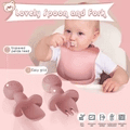 Lunivay 8-Piece Silicone Baby Feeding Set | BPA-Free & Non-Slip
